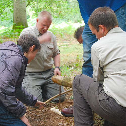 Woodland Ways Weekend - Building Camp Fire Woodland Ways Weekend - Building Camp Fire